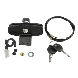 ZUDZUW 113436 Twist Handle Kit for Leer Truck Caps 100XQ, 100XL, 100XR, and TSC700 with Striker Latches 83514/83515 113436-100XQ