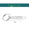 Drive Safe Keychain Handsome I Love You Trucker Husband Dad