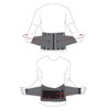 Back Support Belt Back Strap with Stabilising Rods for Pain