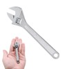 Grosion 4-Inch Small Adjustable Spanner,Mini Adjustable Spanner,Compact Adjustable Wrench,Portable Design,Lightweight