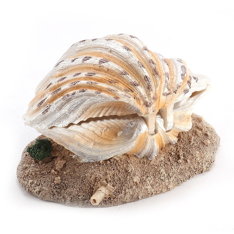 Aquarium Decoration Coral Reef Aerating Action Ornament Fish Tank Shell