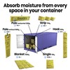 Britwrap SeaDry Antihumidity Dessicant. Large Volume Moisture Absorber and Dehumidifier