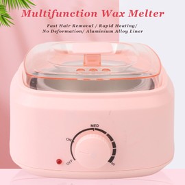 Calentador de Cera para Depilación, Calentador Profesional de Cera Caliente para Depilación con Control de Temperatura, Calentador de Cera Portátil Multi Fórmula para Depilación