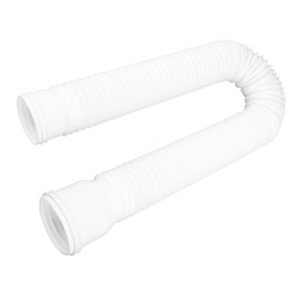 Qcwwy Regenrinnen-Fallrohr-Verlängerung, Verdicktes Design, Abfluss-Fallrohr-Verlängerung, Verstellbare Länge, Kunststoff-Abfluss-Fallrohr-Verlängerungsrohr für Villa, Rund (White)