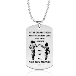 PQKL-party Dragon Dog Tag Necklace,Dragon Dog Tags for Men,Dragon Necklace,Dragon Dog Tag,Brother Gifts Dragon Mens Dog Tags Necklace, for Him Buddy Amigo Pal Chum Mate Birthday Gift