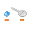 sourcing map 12pcs Port Blocker Locking RJ45 Port/Dust PC Blocker