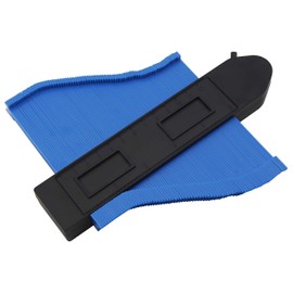 MC POWER - Contour Gauge Duplicator Profile Template | 150 x 130 mm, Clamping Lever | Shape Transfer of Contours and Cutting Gradients: Ideal for Laminate, Parquet, Tiles etc. 150 x 130 mm