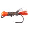 Bassdash Complete Fly Fishing Bristle Flies in Case Stream Tenkara