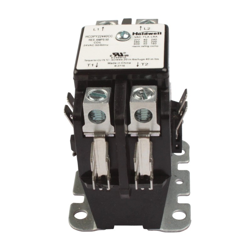 Holdwell 45GG20AJ 2 Pole 40 Amp 24V Coil Definite Purpose