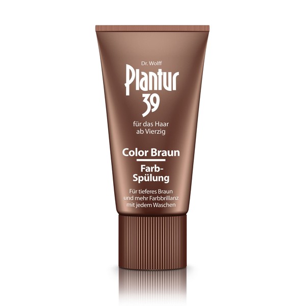 Plantur 39 Color Care Conditioner, Brown, 1 x 150 ml – for deeper brown with each wash