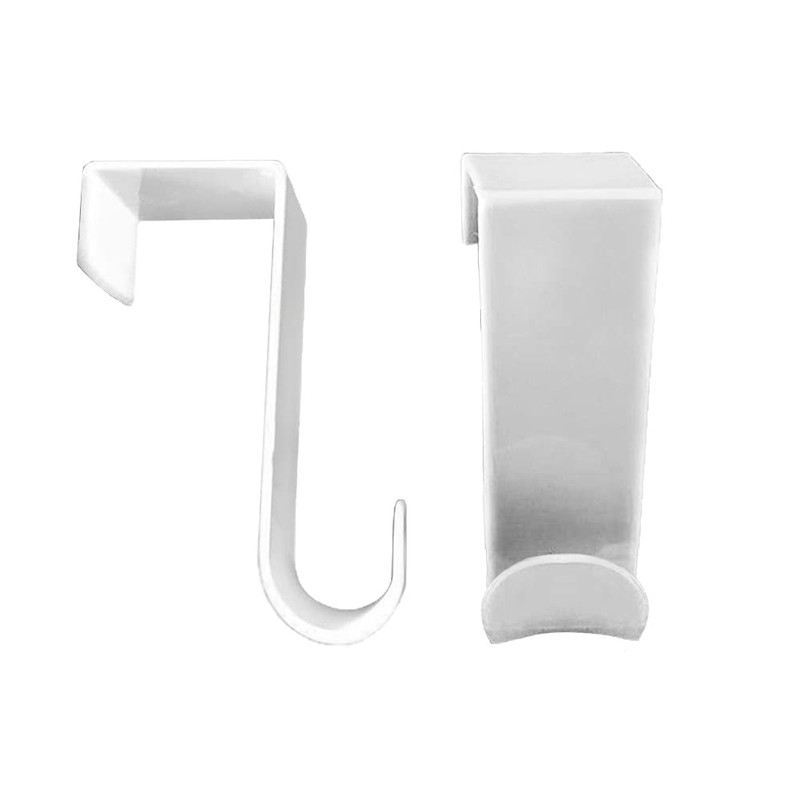 1st Choice Over The Door Hooks 6 Pack, Reversible Sturdy