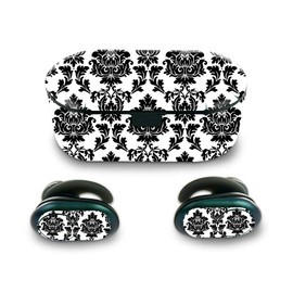 MightySkins Skin for Skullcandy Push Wireless Earbuds - Vintage Damask | Protective, Durable, and Unique Vinyl Decal wrap Cover | Easy to Apply, Remove, and Change Styles | Made in The USA