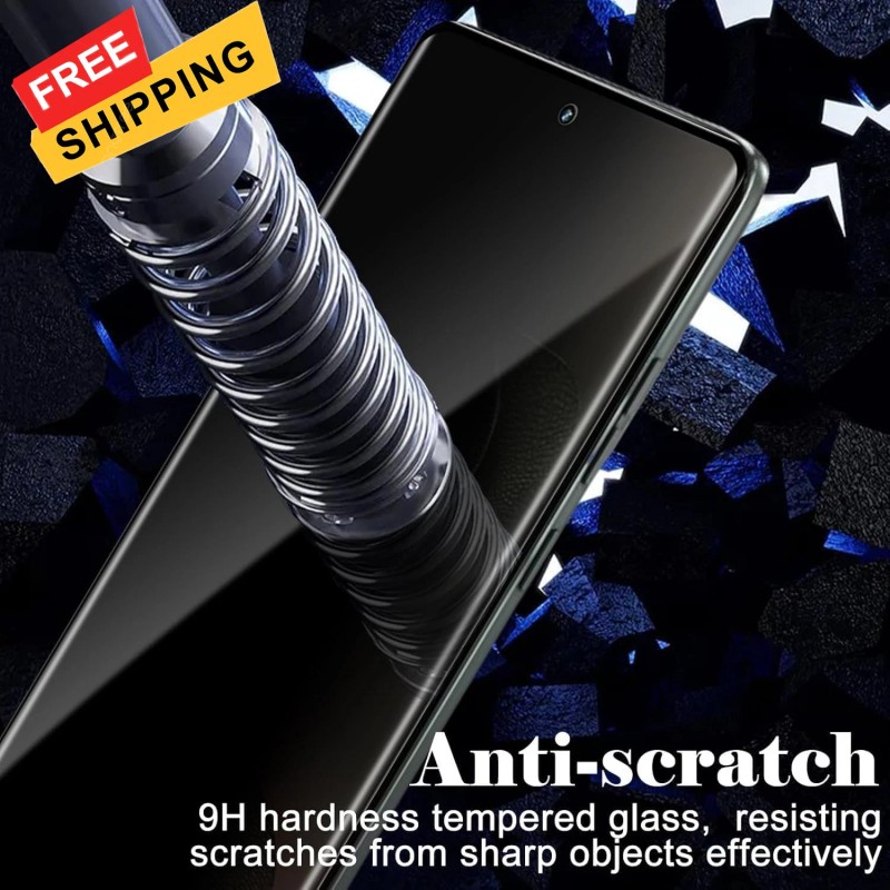 Audins [2 Pack] Moto Edge 2025 Privacy Screen Protector, 9H