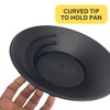 KING LODE Prospecting Gold Pan - Made in USA (Black,