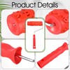 MBAIYO 2 Pcs 7'' Textured Paint Roller, Rubber Pattern Paint