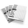 Brimtoy Yatzy Score Sheet Cards X 4 pads (200 sheets)