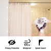 ASTER 6Pcs Shower Curtain Clips with Suction Cup, Multiple Purpose