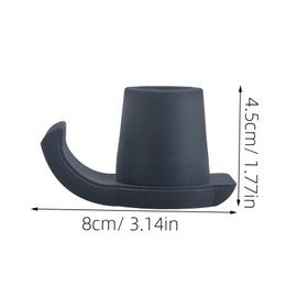 KOMBIUDA 2 Pcs Walker Glide Skis Durable Feet Replacement for Comfortable Cushioning for Homes Care Facilities for Seniors Those with Mobility