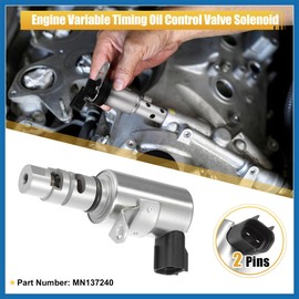 A ABSOPRO MN137240 Variable Valve Timing Solenoid VVT for Mitsubishi Galant DE ES SE FE 2.4L 2007-2012 Outlander Lancer 2.4L 2004-2006 Item Replacement