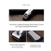 kai KAI Japanese Nail Clippers With Side Nail File, Stainless