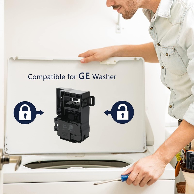 HPUY WH01X27954 Washer Lid Lock Switch Compatible for GE Washer