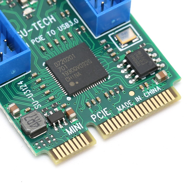 MINI PCIE to USB3.0 Front Expansion Card for Windows XP/2003/Vista