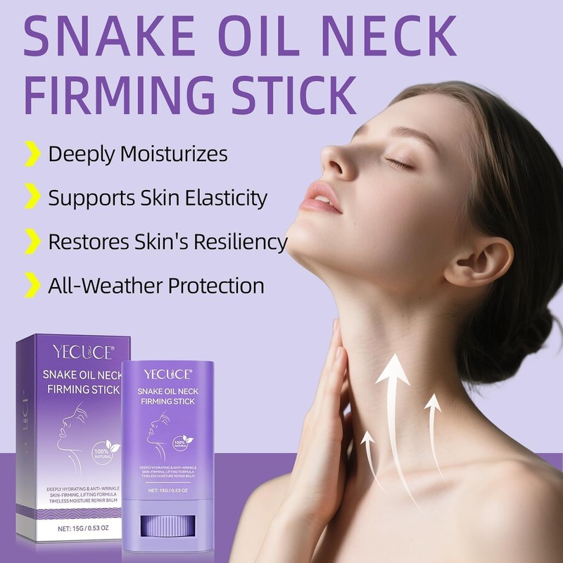 SM- Neck Firming Stick with Snake Oil & Jojoba –
