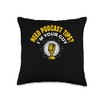 Podcast Microphone Travel Set Podcasting Lover Podcaster Throw Pillow