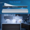 Motion Sensor Light Strip 72 LED USB Rechargeable Magnetic Suction