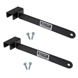 Mytee Products 2 Pack 16" Truck Bed Divider Bar - 5mm Thick Cargo Load Lock Stabilizer Bar - Black Powder Coating Carbon Steel - Fits 40" - 70" Cargo Bar Adjustable