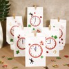 BOFUNX 6pcs New Year's Eve Countdown Bags with 6pcs Countdown
