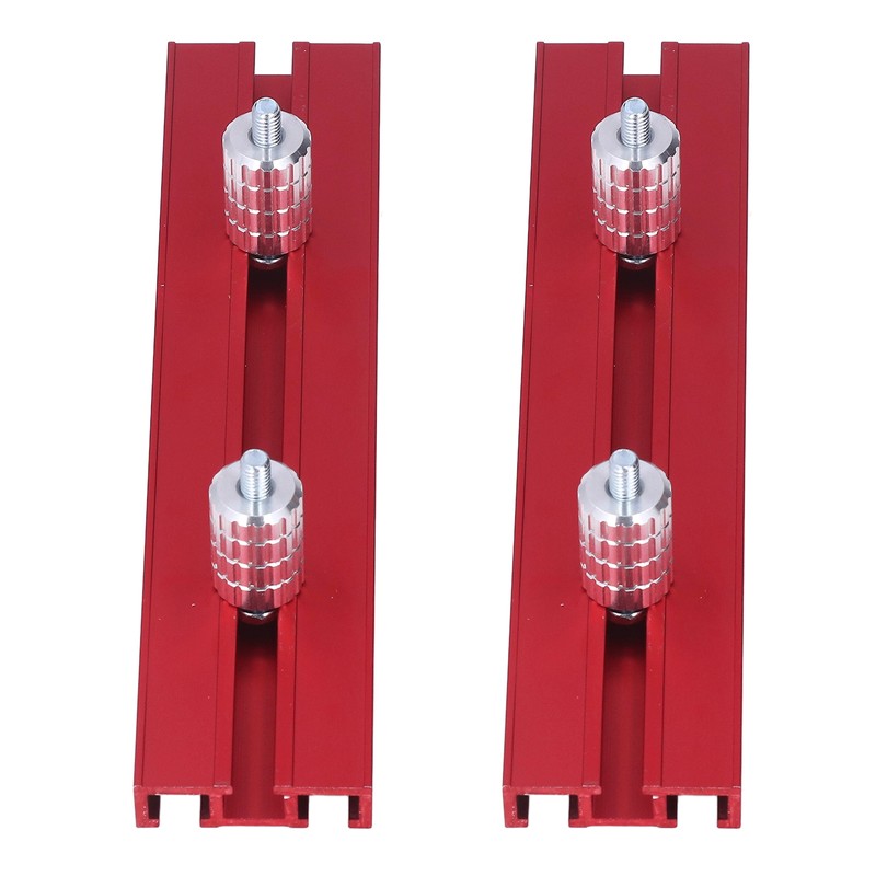 Woodworking Planing Stop Bench Dog Positioning Clamp Tool Set Kit