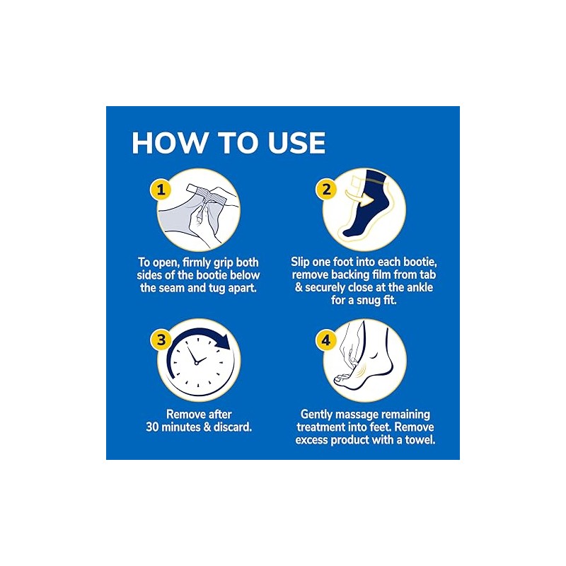 Dr. Scholl's Ultra Hydrating Foot Peel Mask 3pk, Intensely Moisturizes