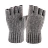 Beurlike Fingerless Gloves Half Finger Gloves for Men and Women