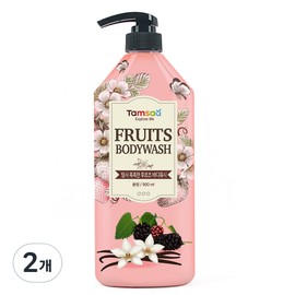 Exploration Moist Fruit Body Wash, 900g, 2 Pieces / 탐사 촉촉한 후르츠 바디워시, 900g, 2개