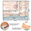 Lunerfex Boho Sun Tapestry Sunset Wall Tapestry, Mountain Tapestries for