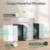 T356 Replacement Filter Compatible with Trucozie T356 Air Purifi-er, 3-IN-1