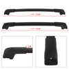 CCIYU Roof Rack Cross Bars Rooftop Cargo Carrier Fit for