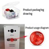 22mm Latching Emergency Stop Push Button Switch SPDT Mushroom Stianless