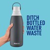 Brita Stainless Steel Premium Filtering Water Bottle, BPA-Free, Reusable, Insulated,