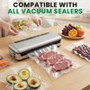 FUNFERY 100 PCS Precut Vacuum Sealer Bags for Food 11"x16"/8"x12"/6"x10"