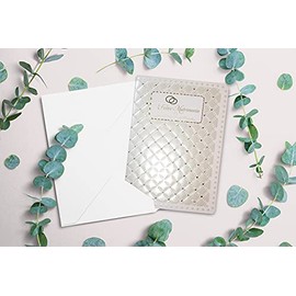 Wallet Offset Print Card (Wedding Quilted)