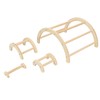 Chick Perch Paw Grinding Stable Structure Arch Shape Wooden Chicken