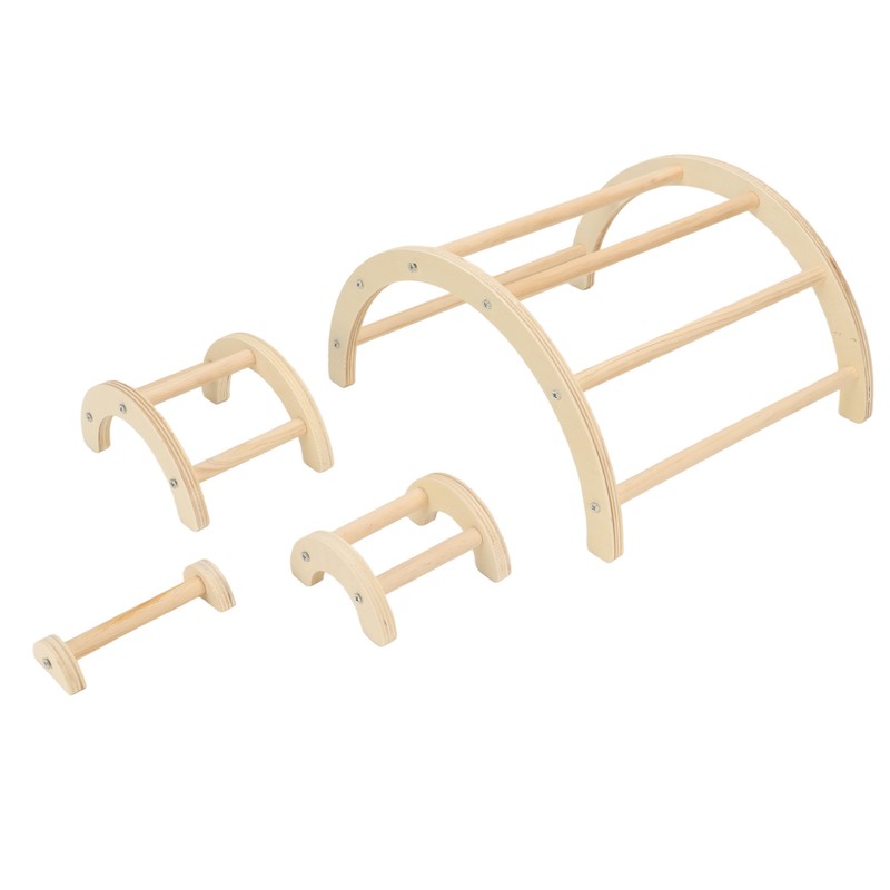 Chick Perch Paw Grinding Stable Structure Arch Shape Wooden Chicken