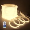 Samsion 65.6FT COB Led Strip Lights Outdoor Waterproof 20M Dimmable