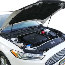 Redline Tuning 21-11027-02 Hood QuickLIFT-Plus System Compatible with Ford Fusion 2013-2020 (All Black Bolt in System)