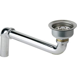 Elkay LKAD35 ADA Compliant 3-1/2" Drain Opening with Basket Strainer - Chrome Plated