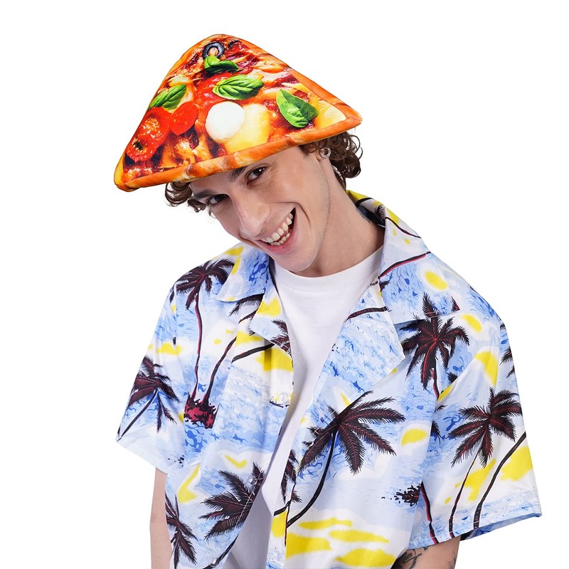 SEA HARE Adult Pizza Costume Funny Hat for Party (Triangle),
