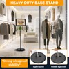 EthPul 2 Pack Sign Holder Stand 8.5x11 inch, Height Adjustable