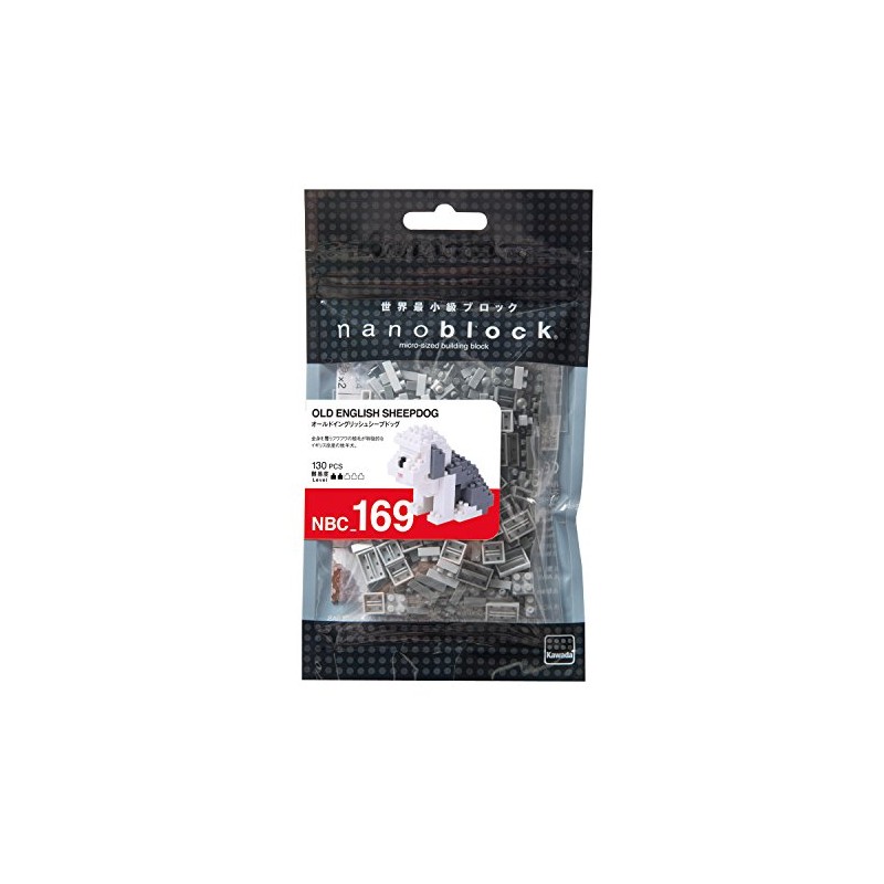 nanoblock ナノブロック オールドイングリッシュシープドッグ NBC_169